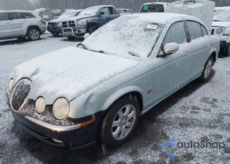 2003 Jaguar S-Type 3.0L V6 из США, поврежденный, VIN SAJEA01TX3FM93619